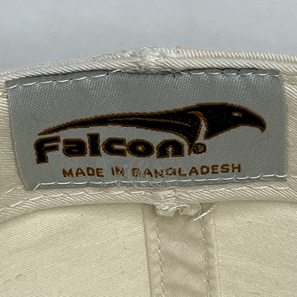 Cream Colored Ireland Embroidered Baseball Hat. - Picture 4 of 10